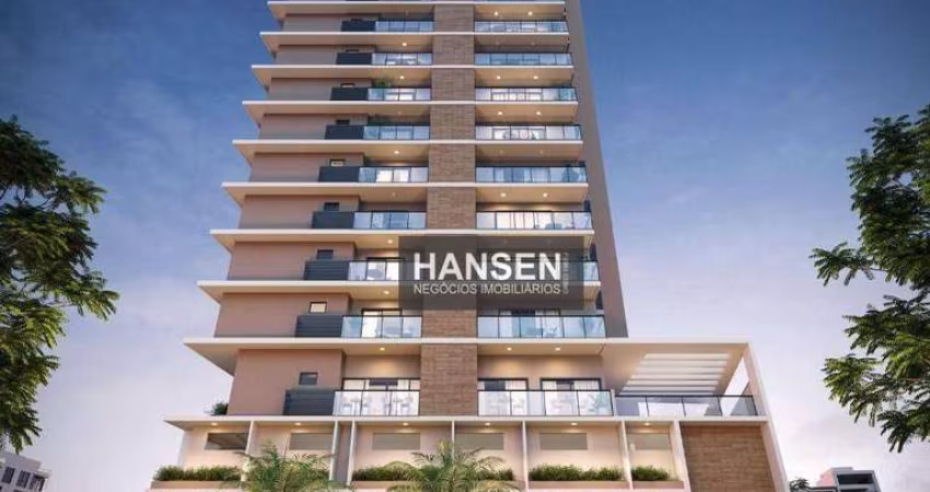 Apartamento com 2 suítes  à venda, 80 m² por R$ 1.038.497 - Centro - Balneário Piçarras/SC