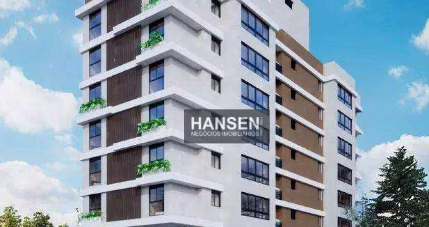 Apartamento com 1 suíte + 2  dormitórios à venda, 89 m² por R$ 807.665 - Anita Garibaldi - Joinville/SC