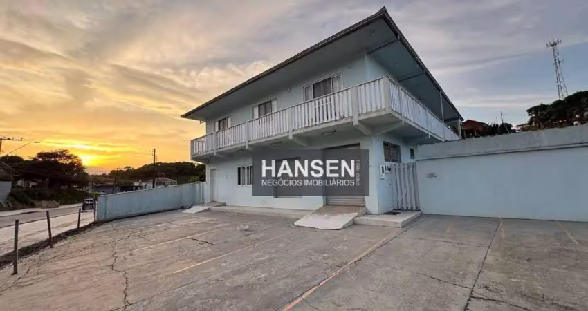 Sobrado multifuncional  com sala comercial + 2 apartamentos à venda, 925 m² por r$ 2.600.000 - boehmerwald - joinville/sc