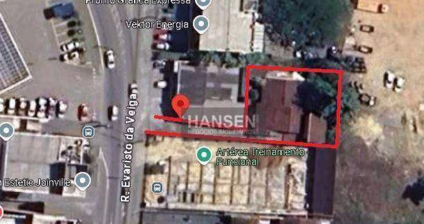 Terreno à venda, 600 m² por R$ 1.600.000,00 - Glória - Joinville/SC