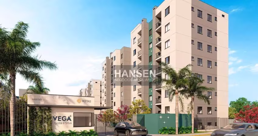 Apartamento Garden com 2 dormitórios à venda, 46 m² por R$ 405.579,20 - Costa e Silva - Joinville/SC