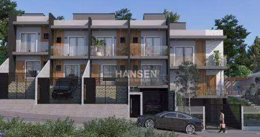 Sobrado/Geminado  com 2 suítes à venda, 68 m² por R$ 445.000 - Glória - Joinville/SC