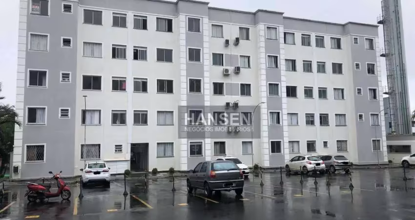Apartamento com 2 dormitórios para alugar, 47 m² por R$ 1.453,56/mês - Petrópolis - Joinville/SC