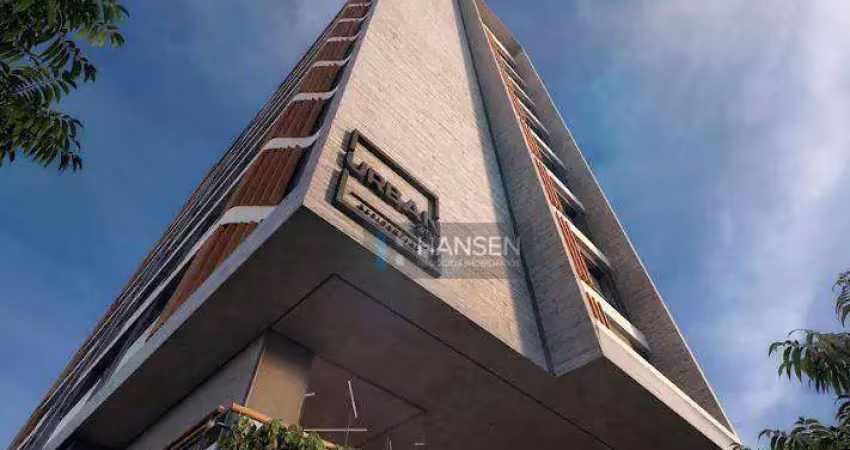 Apartamento garden com 1 suíte + 2  dormitórios à venda, 159 m² por r$ 834.750 - anita garibaldi - joinville/sc