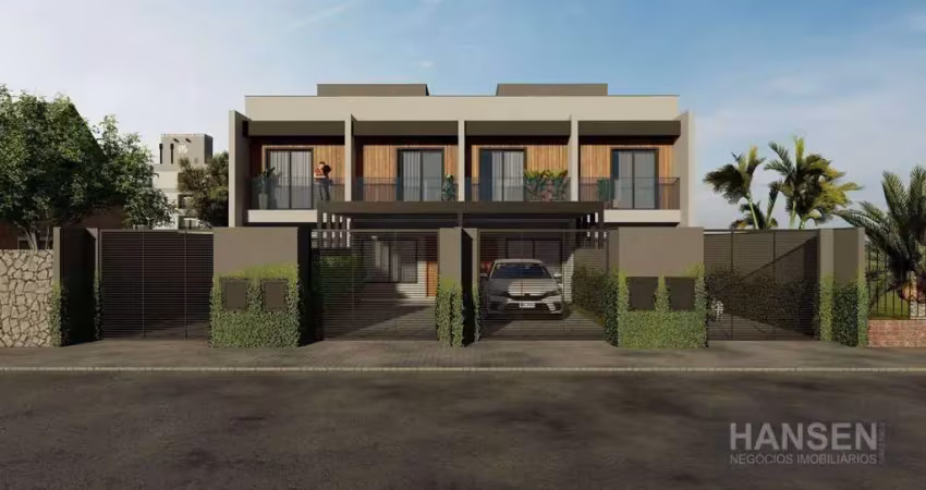Sobrado com 1 suíte + 2 dormitórios à venda, 99 m² por r$ 555.000 - floresta - joinville/sc