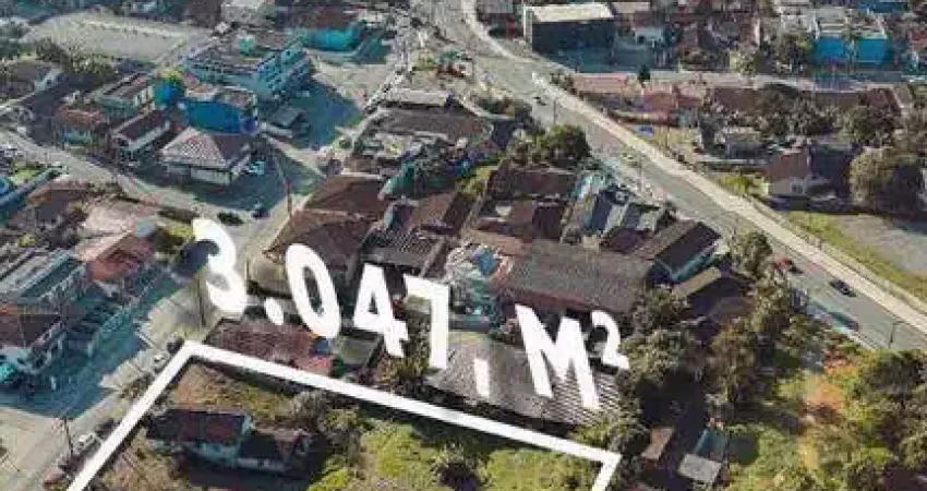 Terreno à venda, 3047 m² por r$ 2.680.000 - santa catarina - joinville/sc