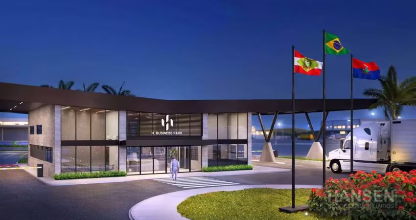 Terreno à industrial  venda, 6.096,60 m² por r$ 6.096.600  - araquari/sc
