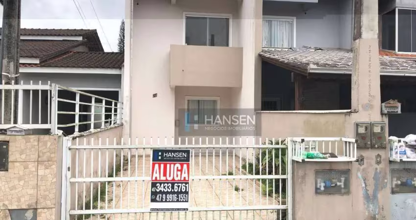 Sobrado com 2 dormitórios para alugar, 70 m² por r$ 1.662,45/mês - itinga - joinville/sc