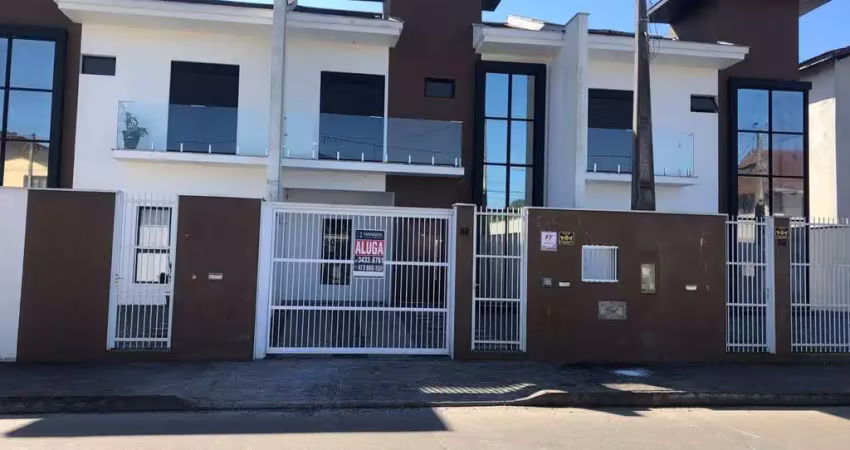 Sobrado com 1 suíte + 2  dormitórios para alugar, 116 m² por r$ 3.044/mês - jardim sofia - joinville/sc