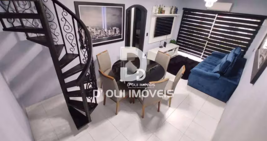Cobertura com 4 dormitórios à venda, 160 m² por r$ 550.000,00 - enseada - guarujá/sp