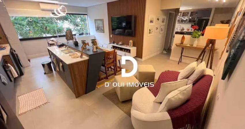 Apartamento com 2 dormitórios à venda, 72 m² por r$ 590.000,00 - balneário cidade atlântica - guarujá/sp