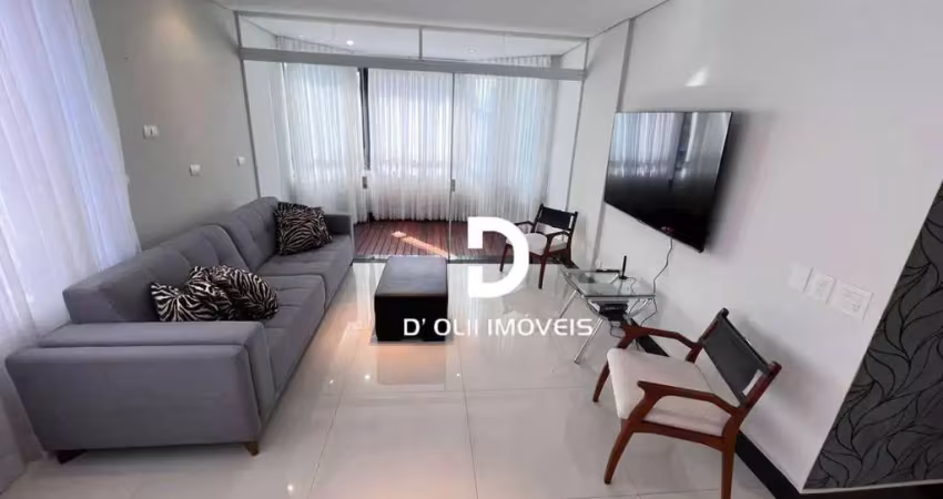Apartamento com 3 dormitórios à venda, 214 m² por r$ 1.100.000,00 - centro - guarujá/sp