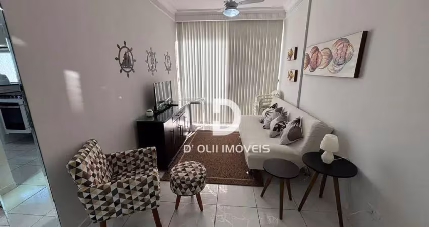 Apartamento com 1 dormitório à venda, 48 m² por r$ 340.000,00 - jardim ana maria - guarujá/sp