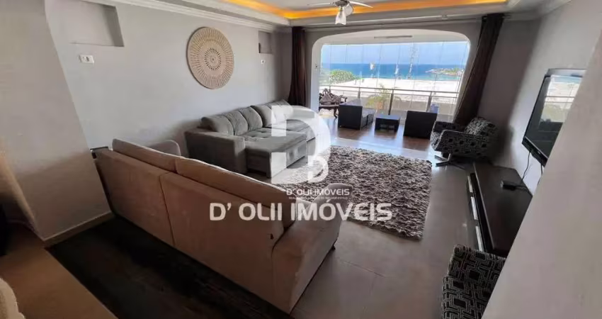 Apartamento com 3 dormitórios à venda, 290 m² por r$ 1.200.000,00 - praia das pitangueiras - guarujá/sp