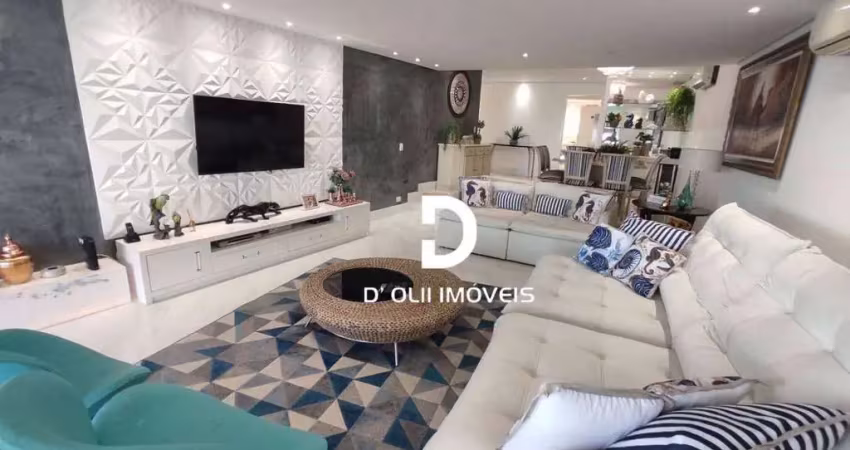 Apartamento com 3 dormitórios à venda, 190 m² por r$ 1.800.000,00 - pitangueiras - guarujá/sp