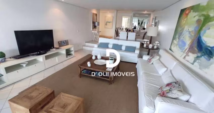 Apartamento com 3 dormitórios à venda, 184 m² por r$ 2.400.000,00 - pitangueiras - guarujá/sp