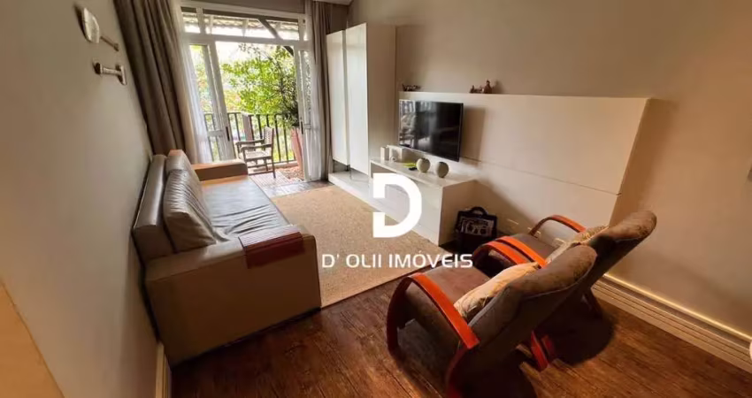 Apartamento com 2 dormitórios à venda, 76 m² por r$ 990.000 - jardim três marias - guarujá/sp