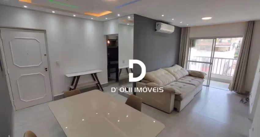 Apartamento com 2 dormitórios para alugar, 75 m² por r$ 3.200/mês - jardim três marias - guarujá/sp