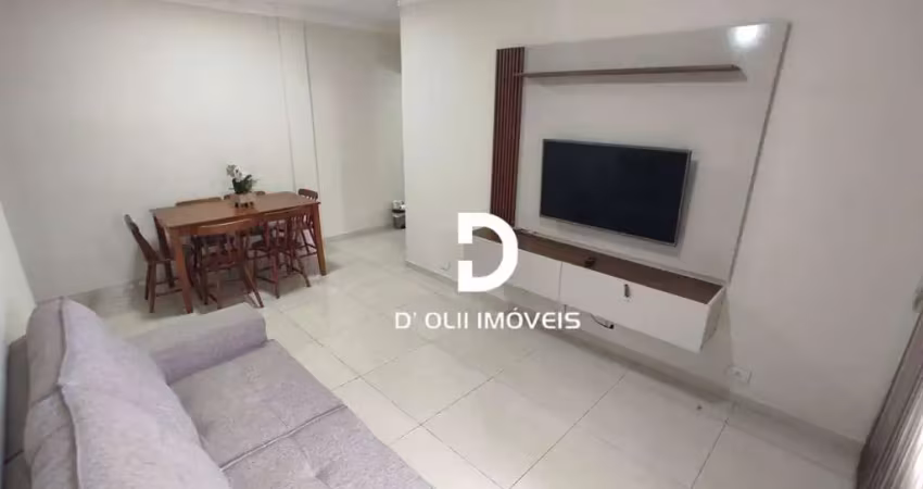 Apartamento com 1 dormitório para alugar, 55 m² por r$ 2.000/mês - jardim são miguel - guarujá/sp