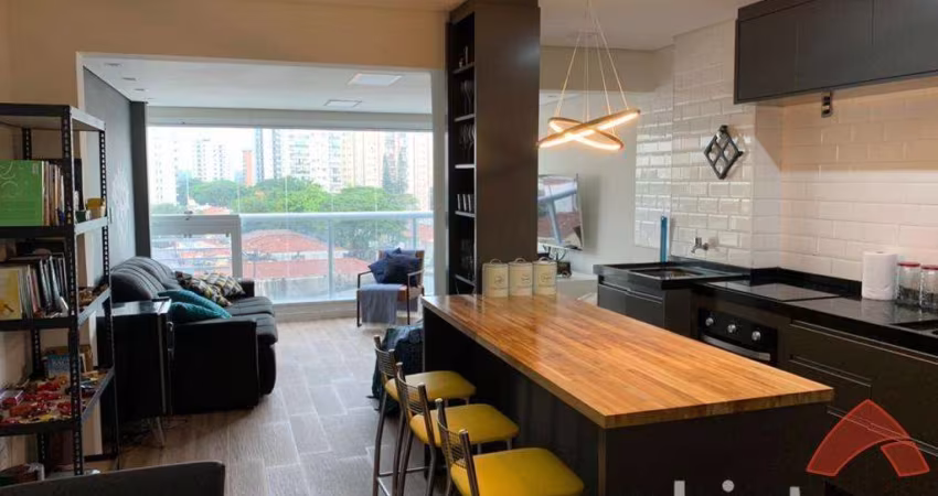 Apartamento a venda no Campo Belo com 70 m²,  2 domitorios (1 suite),  2 vagas de garagem