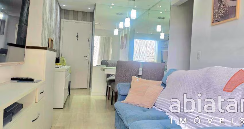 Apartamento á venda no Morumbi com 69 metros, dois dormitórios e uma vaga de garagem.