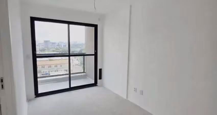 Apartamento a venda com 1 dormitórios,sala com sacada em planta de 31m2