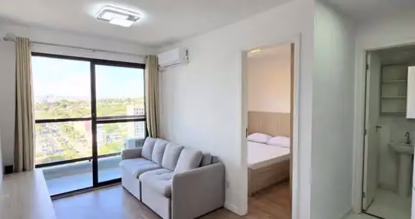 Apê mobiliado com planejados e 2 ar-condicionados no butantã  1 dorm  800m do metrô sp-morumbi  38m²