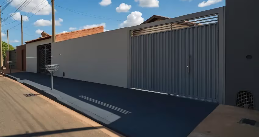Casa reformada e ampliada no bairro nova esperança região norte de sao jose do rio preto com 2 dormitórios