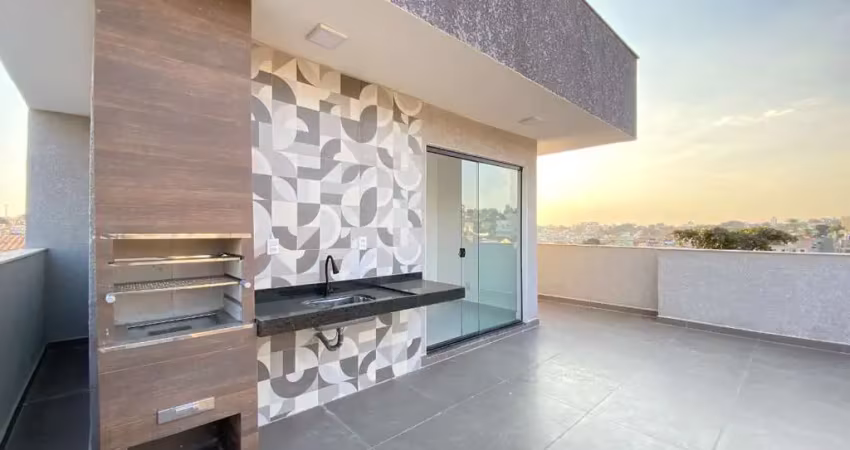 Cobertura com 3 quartos à venda na Rua dos Javaês, 491, Santa Mônica, Belo Horizonte