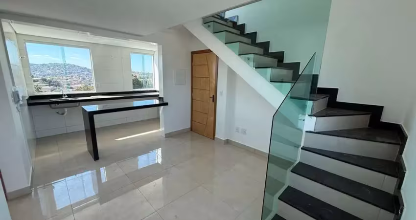 Cobertura com 2 quartos à venda na Rua Pedra Coral, 120, Piratininga (Venda Nova), Belo Horizonte