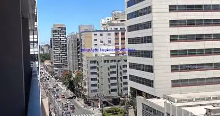 Conjunto comercial 38m² e 01 banheiro.  condomínio com portaria e recepção.  excelente localização, entre as ruas tutóia, manuel da nobrega