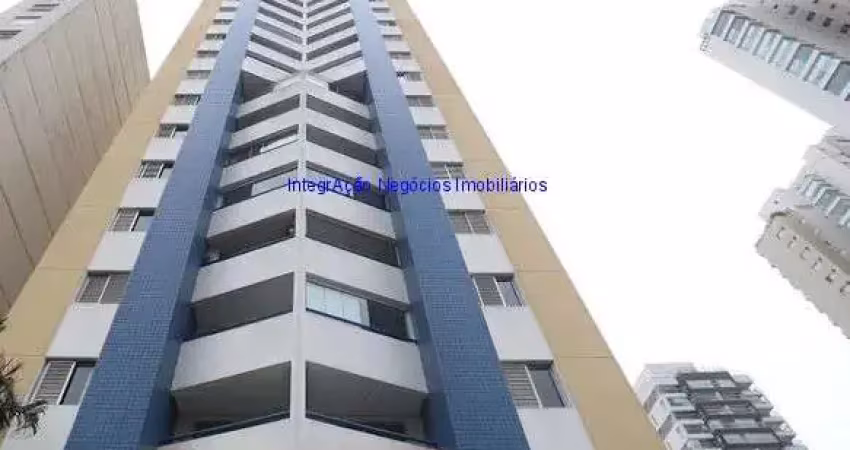 Apartamento 37m², 01 dormitório, 01 banheiro e 01 vaga de garagem.  condomínio com segurança, portaria, piscina, academia, salão de festas