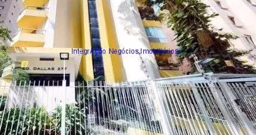 Apartamento 35m², 01 dormitório, 01 banheiro e 01 vaga de garagem.  condomínio com segurança, portaria, piscina, academia, salão de festas