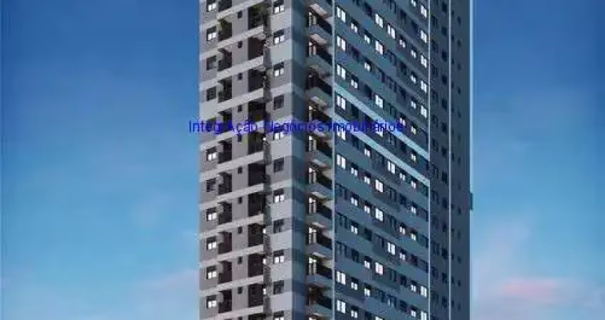 Apartamento  40m², 02 dormitórios, 01 banheiro e 01 vaga de garagem; (fotos ilustrativas, entrega prevista para setembro/2024).  condomínio