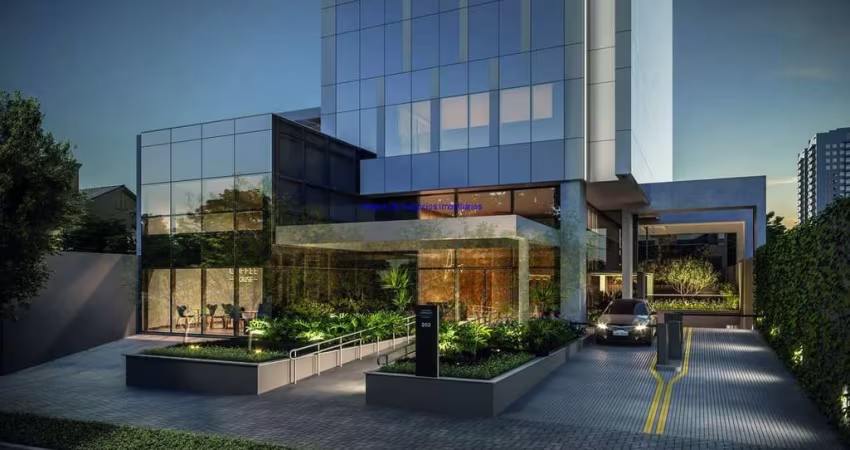 Laje Comercial 6.707,96m², 01 copa, 5 banheiros e 68 vagas de garagem.  Condomínio com Recepção e Segurança.   Excelente localização