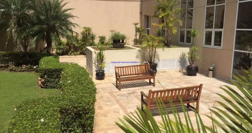 Apartamento 45m², 02 dormitórios, 01 banheiro e 01 vaga de garagem.  condomínio com segurança, portaria, academia, piscina, salão de festas e sauna.