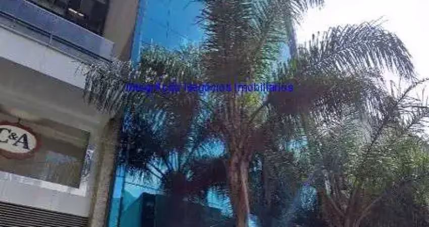 Conjunto comercial 84,30m², 01 banheiro e 01 vaga de garagem.  condomínio com recepção e segurança.  excelente localização á 1 minuto andando