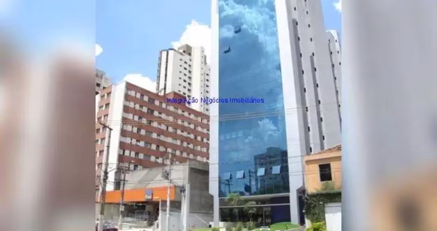 Conjunto Comercial 34m², 01 banheiro e 01 vaga na garagem.  Condomínio com recepção e segurança 24hrs.  Excelente localização entre as Avenidas Pavão