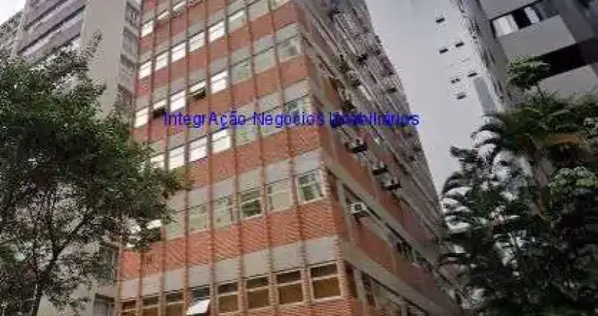 Conjunto comercial 58m², 01 banheiro e 01 vaga na garagem.  condomínio com recepção e segurança 24hrs.  excelente localização