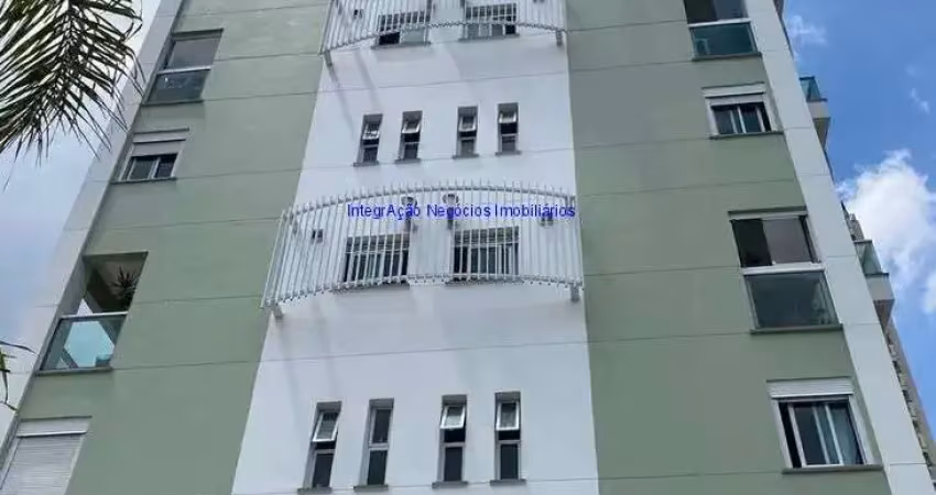 Apartamento 60m², 02 dormitórios, 01 banheiro e 02 vagas na garagem.   condomínio com portaria 24hrs, piscina, salão de festa, churrasqueira.