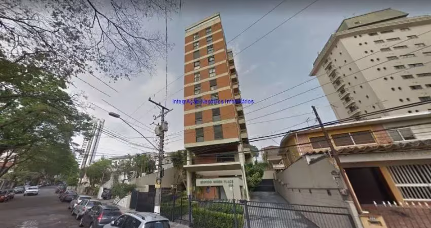 Apartamento 120m², 02 dormitórios (sendo 01 suíte), 02 banheiros e 02 vagas na garagem.  condomínio com portaria 24hrs, piscina, salão de festa, sauna