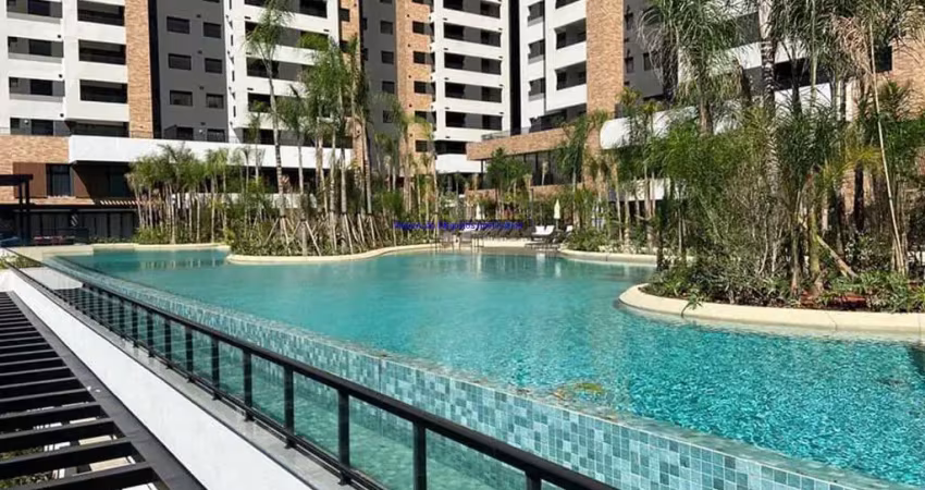 Apartamento cobertura 123m², 01 dormitório, (sendo suíte), 02 banheiros e 01 vaga na garagem.  condomínio com portaria, segurança 24hrs, piscina