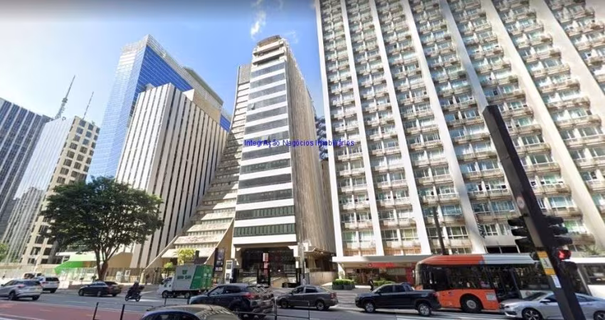 Laje Comercial 308m², 04 banheiros e 06 vagas na garagem.  Condomínio com recepção e segurança 24hrs.  Excelente localização.