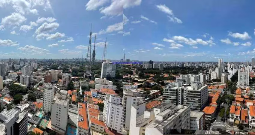 Apartamento 217m², 02 dormitórios (sendo suítes; 01 máster), 04 banheiros e 04 vagas na garagem.  condomínio com portaria 24hrs, piscina adulto.