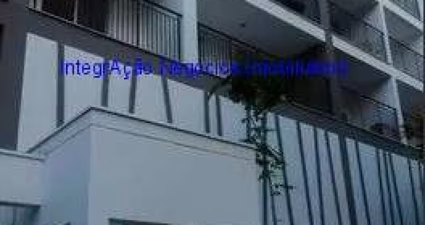 Apartamento Studio 24m², 01 dormitório e 01 banheiro.  Condomínio com portaria, segurança 24hrs, piscina, solarium, churrasqueira, salão de jogos,