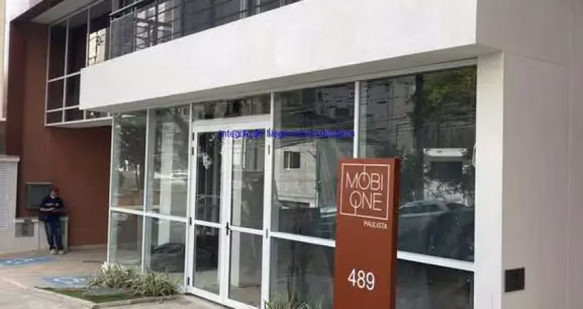 Apartamento 33m², 01 dormitório e 01 banheiro.    condomínio com portaria, segurança 24hrs, salão de festa e academia.   excelente localização