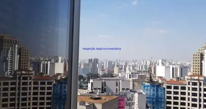 Conjunto comercial 50m², 02 banheiro e 01 vaga na garagem.  condomínio com recepção e portaria 24hrs.