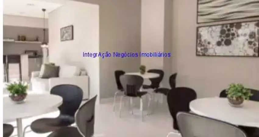 Apartamento studio 27m², 01 dormitório e 01 banheiro.  condomínio com portaria, segurança 24hrs, piscina, salão de festa, churrasqueira, jardim,