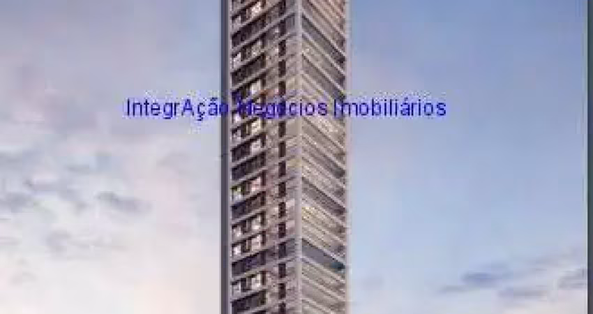Apartamento studio  26,64m², 01 dormitório e 01 banheiro; (fotos ilustrativas), entrega prevista em novembro/2024.