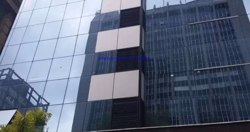 Conjunto Comercial 480m², 11 banheiros e 06 vagas na garagem.  Condomínio com recepção e segurança 24hrs.  Excelente localização entre as Ruas Grécia,